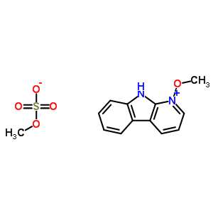 1-Methoxy-alpha-carboline Methyl Sulfate Salt Structure,26391-88-8Structure