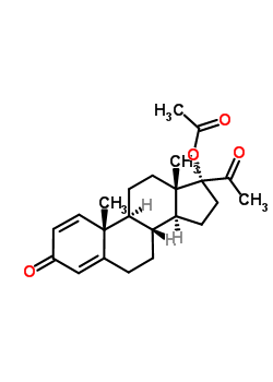 17-Acetyloxy-pregna-1,4-diene-3,20-dione Structure,2668-74-8Structure