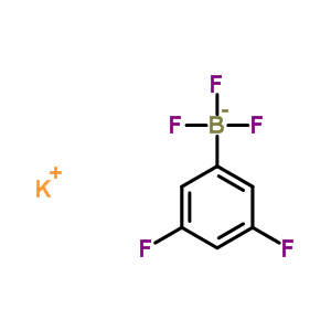 Potassium (3,5-difluorophenyl)trifluoroborate Structure,267006-26-8Structure