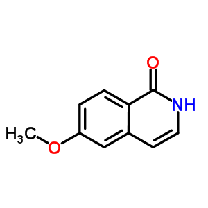 6-Methoxyisoquinolin-1(2h)-one Structure,26829-43-6Structure