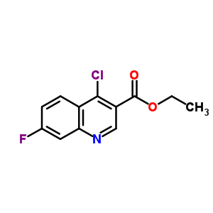 Ethyl 4-chloro-7-fluoroquinoline-3-carboxylate Structure,26893-13-0Structure