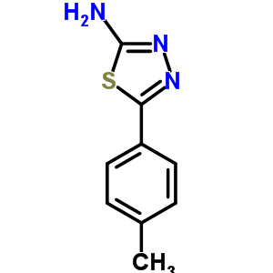 2-Amino-5-(4-methylphenyl)-1,3,4-thiadiazole Structure,26907-54-0Structure