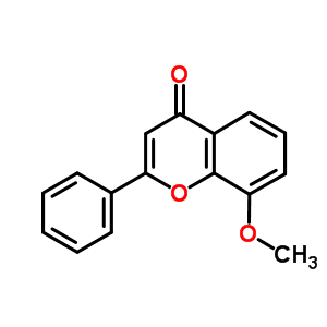 8-Methoxy-2-phenylchromone Structure,26964-26-1Structure