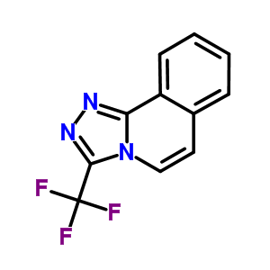 3-(Trifluoromethyl)-[1,2,4]triazolo[3,4-a]isoquinoline Structure,27022-50-0Structure