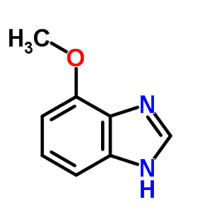 1H-benzimidazole, 4-methoxy- Structure,27080-53-1Structure