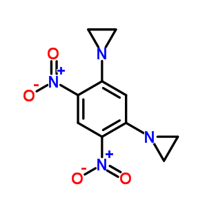 Aziridine,1,1-(4,6-dinitro-1,3-phenylene)bis-(9ci) Structure,27091-25-4Structure