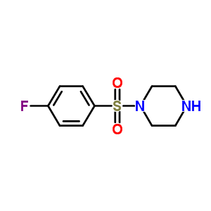 1-[(4-Fluorophenyl)sulfonyl]piperazine Structure,27106-49-6Structure