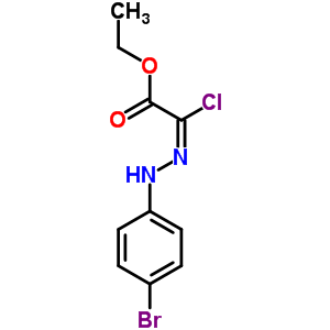 Ethyl 2-chloro-2-[2-(4-bromophenyl)hydrazono]-acetate Structure,27143-10-8Structure