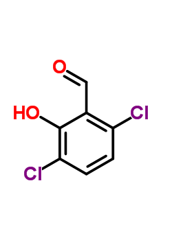 3,6-Dichloro-2-hydroxybenzaldehyde Structure,27164-09-6Structure