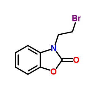 3-(2-Bromoethyl)-1,3-benzoxazol-2(3H)-one Structure,27170-93-0Structure