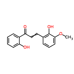 2-Propen-1-one,3-(2-hydroxy-3-methoxyphenyl)-1-(2-hydroxyphenyl)- Structure,2718-28-7Structure