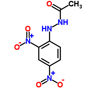 Acetic acid,2-(2,4-dinitrophenyl)hydrazide Structure,2719-07-5Structure