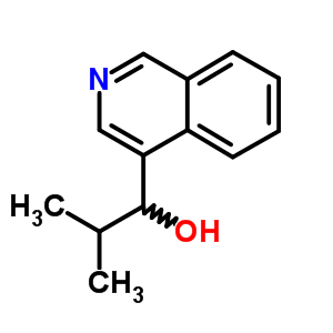 4-Isoquinolinemethanol,a-(1-methylethyl)- Structure,27302-05-2Structure