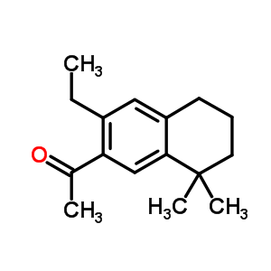 Ethanone,1-(3-ethyl-5,6,7,8-tetrahydro-8,8-dimethyl-2-naphthalenyl)- Structure,27413-60-1Structure