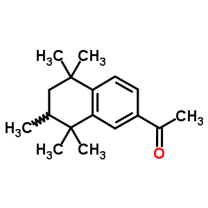 Ethanone,1-(5,6,7,8-tetrahydro-5,5,7,8,8-pentamethyl-2-naphthalenyl)- Structure,27413-61-2Structure