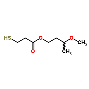 3-Methoxybutyl 3-mercaptopropionate Structure,27431-40-9Structure