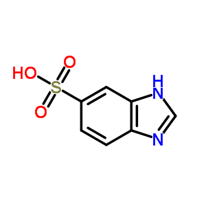 1H-benzimidazole-5-sulfonicacid(9ci) Structure,27503-78-2Structure