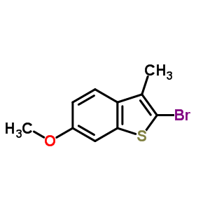 2-Bromo-6-methoxy-3-methyl-benzothiophene Structure,27514-01-8Structure