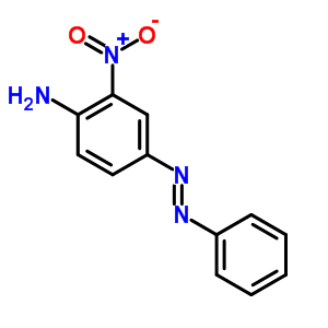 Benzenamine,2-nitro-4-(2-phenyldiazenyl)- Structure,2756-75-4Structure