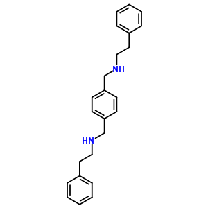 1,4-Benzenedimethanamine,n1,n4-bis(2-phenylethyl)- Structure,27700-78-3Structure