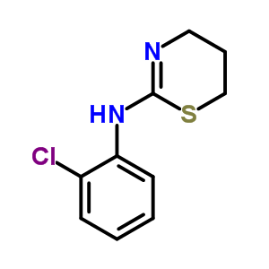 N-(2-chlorophenyl)-5,6-dihydro-4h-1,3-thiazin-2-amine Structure,27779-16-4Structure