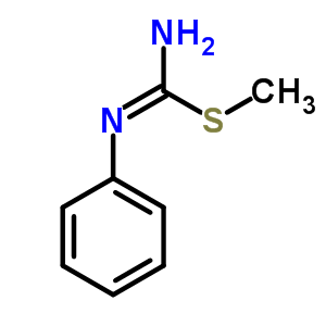 1-Methylsulfanyl-n-phenyl-methanimidamide Structure,27806-84-4Structure