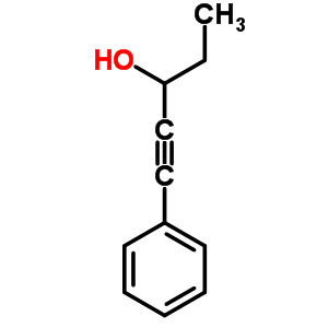 1-Phenyl-1-pentyn-3-ol Structure,27975-78-6Structure