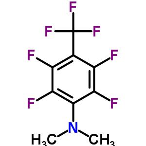 2,3,5,6-Tetrafluoro-n,n-dimethyl-4-(trifluoromethyl)aniline Structure,28012-10-4Structure