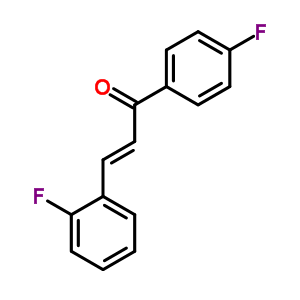 2-Propen-1-one,3-(2-fluorophenyl)-1-(4-fluorophenyl)- Structure,2805-55-2Structure