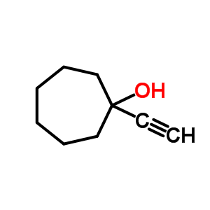 1-Ethynyl-1-cycloheptanol Structure,2809-78-1Structure