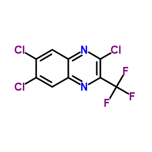 2,6,7-Trichloro-3-trifluoromethylquinoxaline Structure,281209-13-0Structure