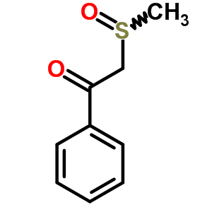 2-(Methylsulfinyl)-1-phenylethanone Structure,2813-22-1Structure