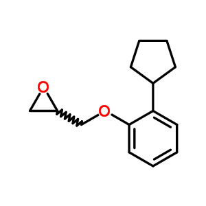 2-[(2-Cyclopentylphenoxy)methyl]-oxirane Structure,28163-40-8Structure