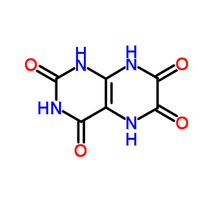 2,4,6,7(1H,3h)-pteridinetetrone,5,8-dihydro- Structure,2817-14-3Structure