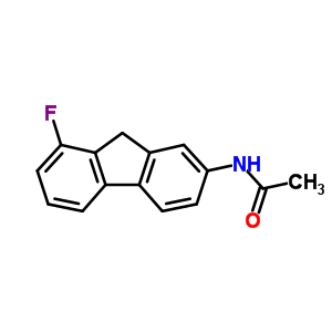 Acetamide,n-(8-fluoro-9h-fluoren-2-yl)- Structure,2823-95-2Structure