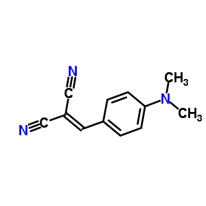 ((4-(Dimethylamino)phenyl)methylene)methane-1,1-dicarbonitrile Structure,2826-28-0Structure