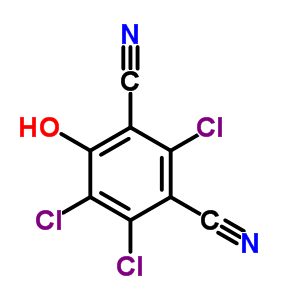 Chlorothalonil-4-hydroxy Structure,28343-61-5Structure