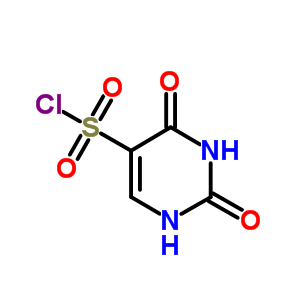 2,4-Dioxo-1,2,3,4-tetrahydropyrimidine-5-sulfonyl chloride Structure,28485-18-9Structure