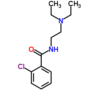 2-Chloro-n-(2-diethylaminoethyl)benzamide Structure,2852-24-6Structure