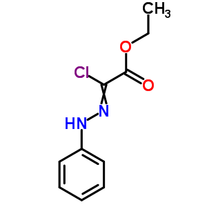 2-Chloro-2-(phenylhydrazono)acetic acid ethylether Structure,28663-68-5Structure