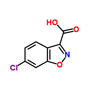 6-Chlorobenzo[d]isoxazole-3-carboxylicacid Structure,28691-49-8Structure