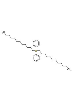 Silane,didodecyldiphenyl-(6ci,7ci,8ci) Structure,2873-59-8Structure