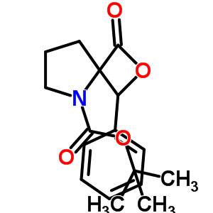 1-Oxo-3-phenyl-2-oxa-5-azaspiro[3.4]octane-5-carboxylic acid 1,1-dimethylethyl ester Structure,287401-31-4Structure