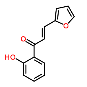 2-Propen-1-one,3-(2-furanyl)-1-(2-hydroxyphenyl)- Structure,2875-23-2Structure