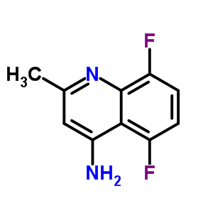 4-Amino-5,8-difluoro-2-methyl-quinoline Structure,288151-30-4Structure