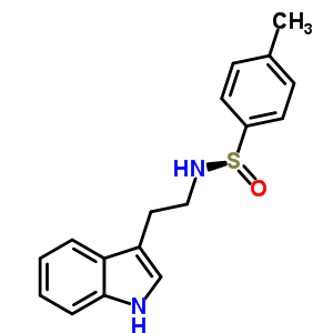 (S)-N-(-)-p-Tolylsulfinyltryptamine Structure,288159-11-5Structure