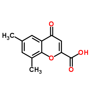 6,8-Dimethylchromone-2-carboxylic acid Structure,288399-57-5Structure