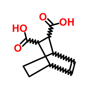 Bicyclo[2.2.2]oct-5-ene-2,3-dicarboxylic acid Structure,28871-80-9Structure