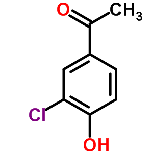 1-(3-Chloro-4-hydroxyphenyl)-1-ethanone Structure,2892-29-7Structure