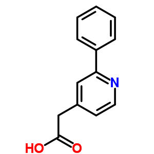 (2-Phenylpyridin-4-yl)acetic acid Structure,28926-93-4Structure